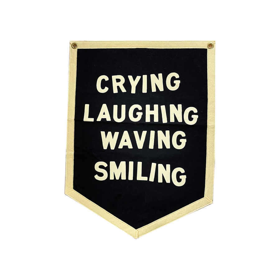 Crying Laughing Camp Flag (Pre-Order)