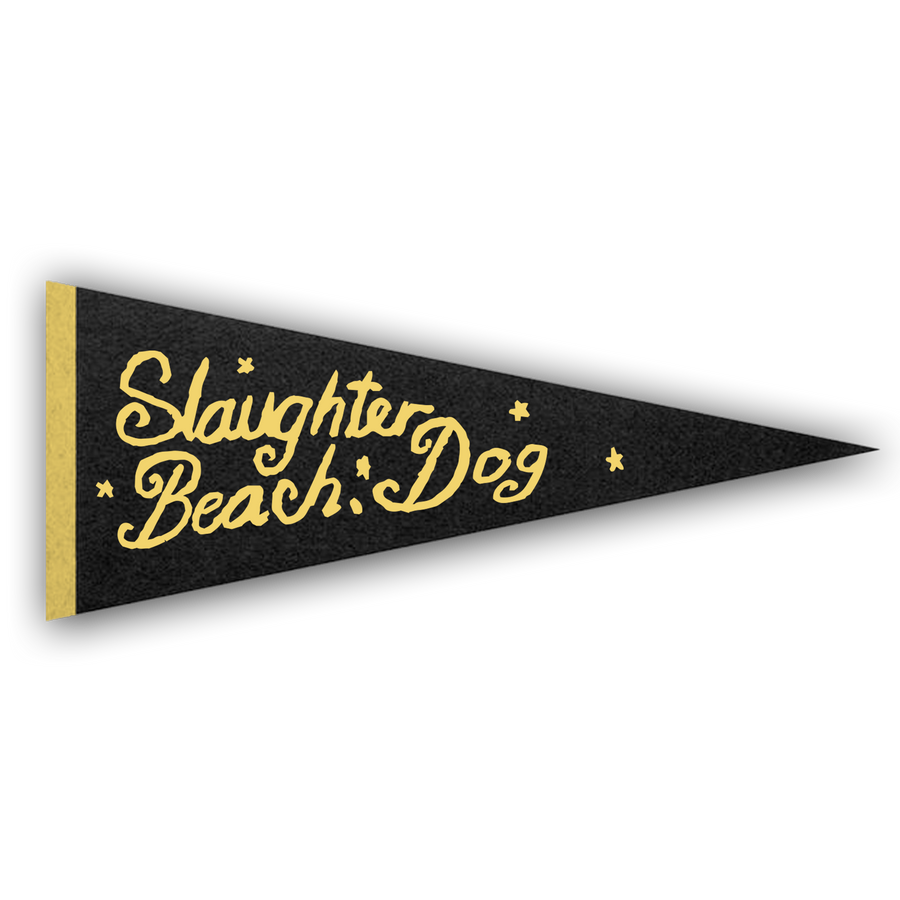 Black Logo Pennant