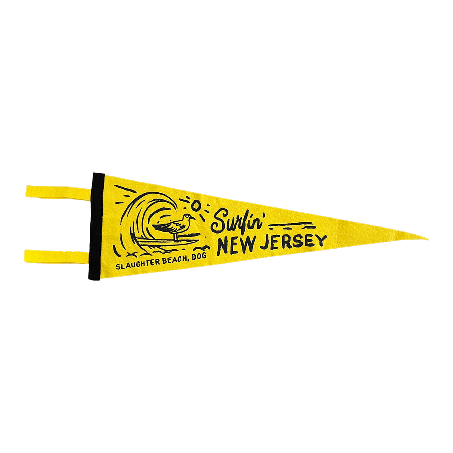 Surfin' New Jersey Pennant (Pre-Order)